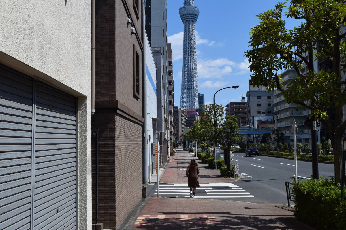 Quiet Tokyo streets Quiet Tokyo streets
