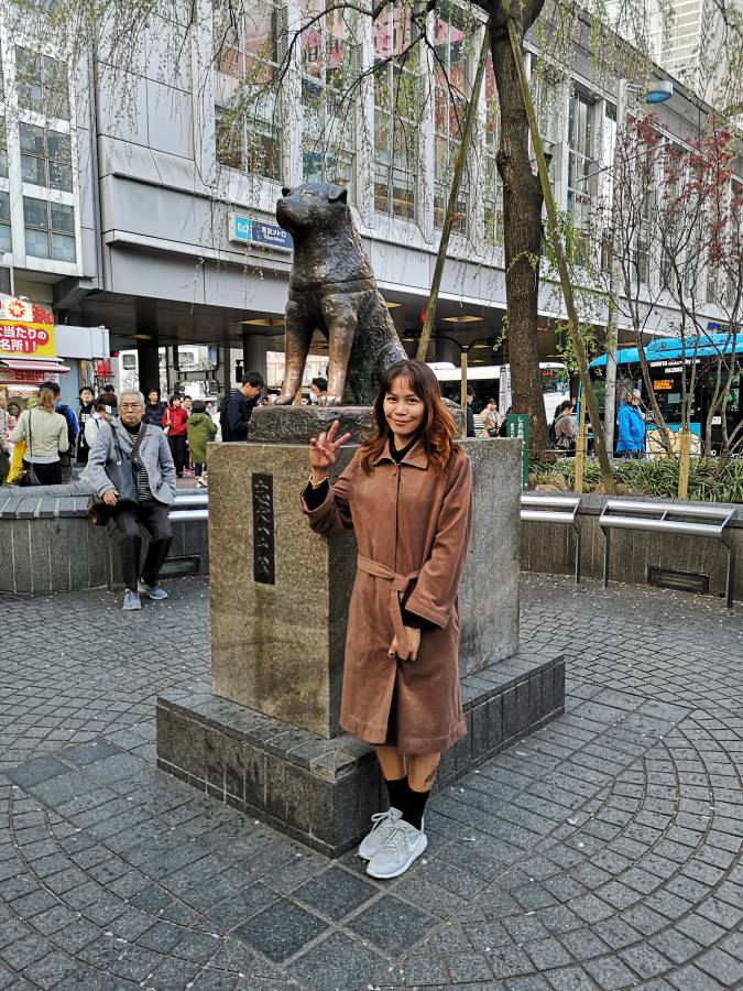 Statue of a loyal dog named Hachiko Statue of a loyal dog named Hachiko