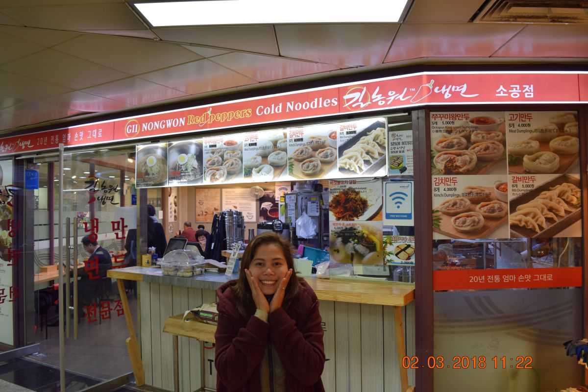 Shops and food galore in underground arcade Shops and food galore in underground arcade