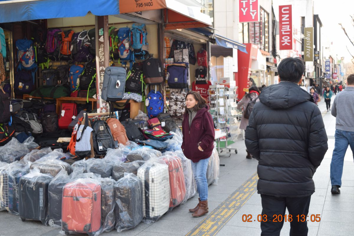 Itaewon shops Itaewon shops