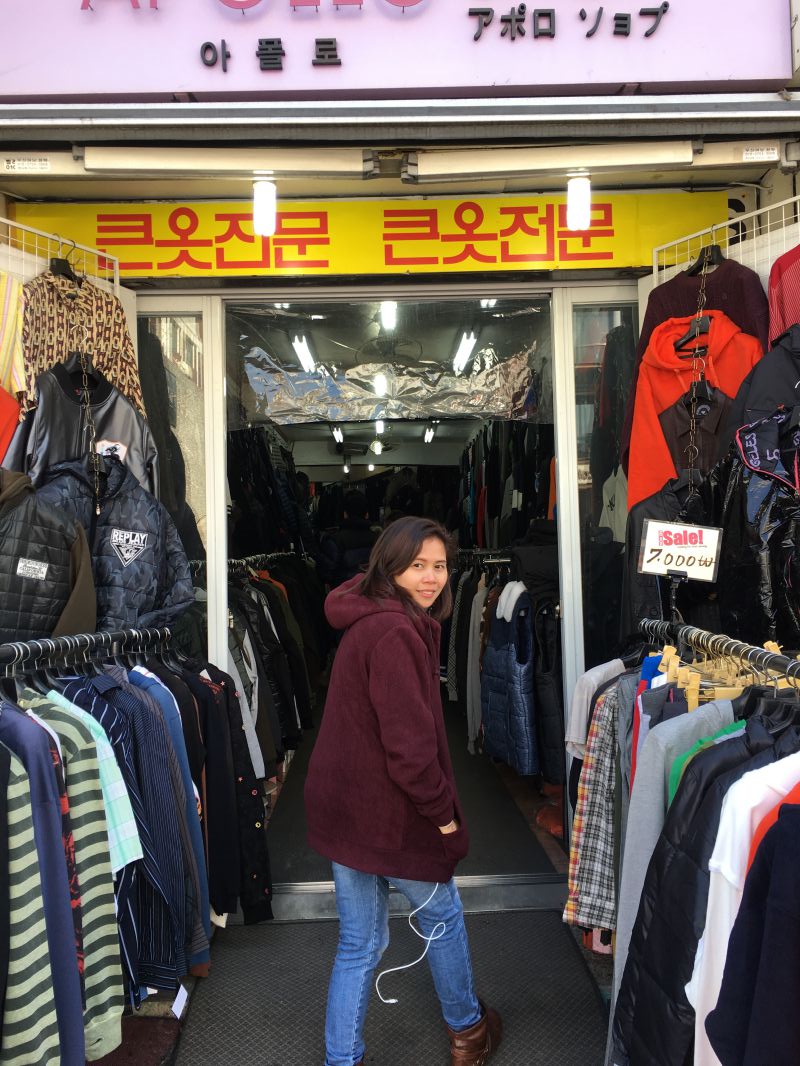 Itaewon shops Itaewon shops