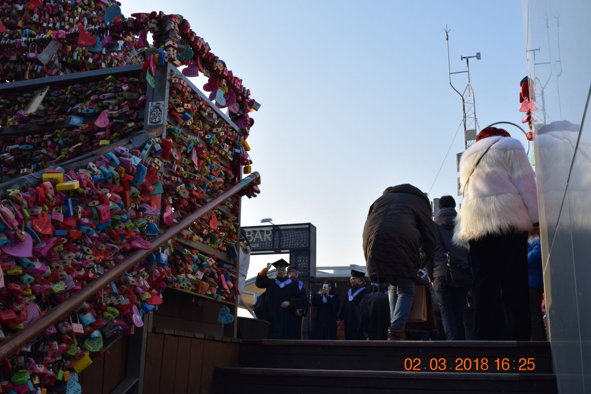 More love locks. Copying the Paris "Pont des Arts bridge"? More love locks. Copying the Paris "Pont des Arts bridge"?