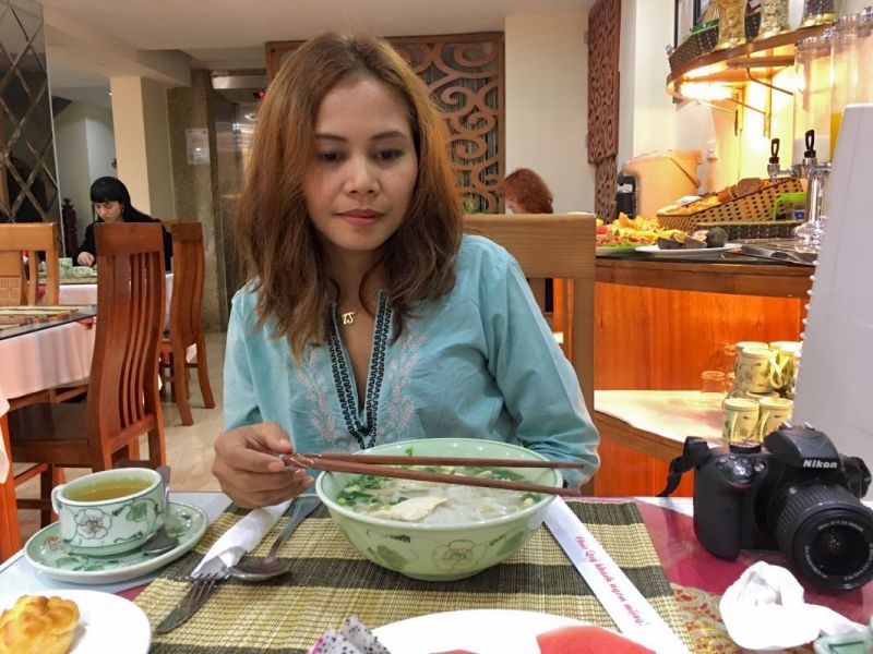 Jas already disguised as a Vietnamese Jas already disguised as a Vietnamese